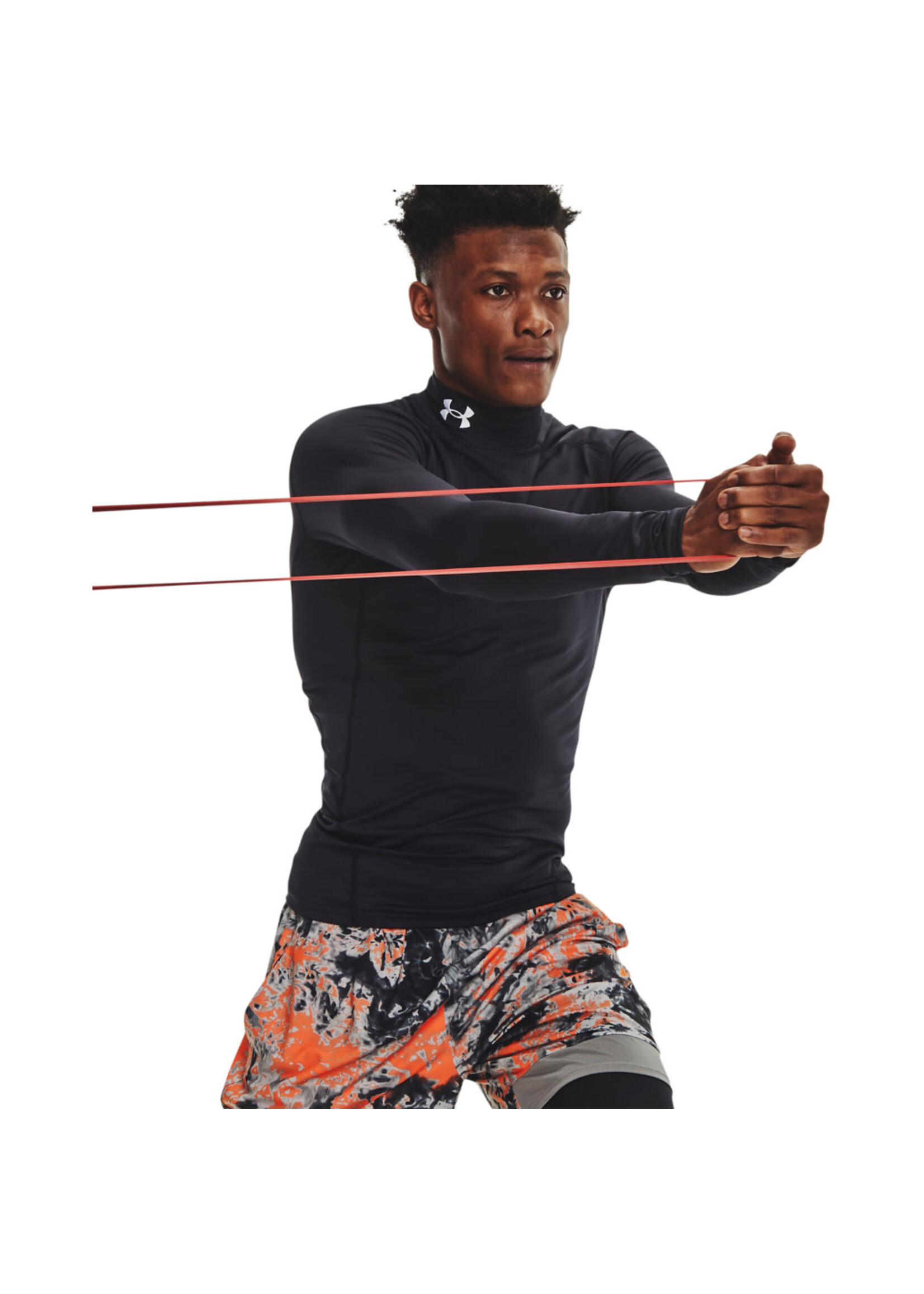 Under Armour UA CG Armour Comp Mock-Black