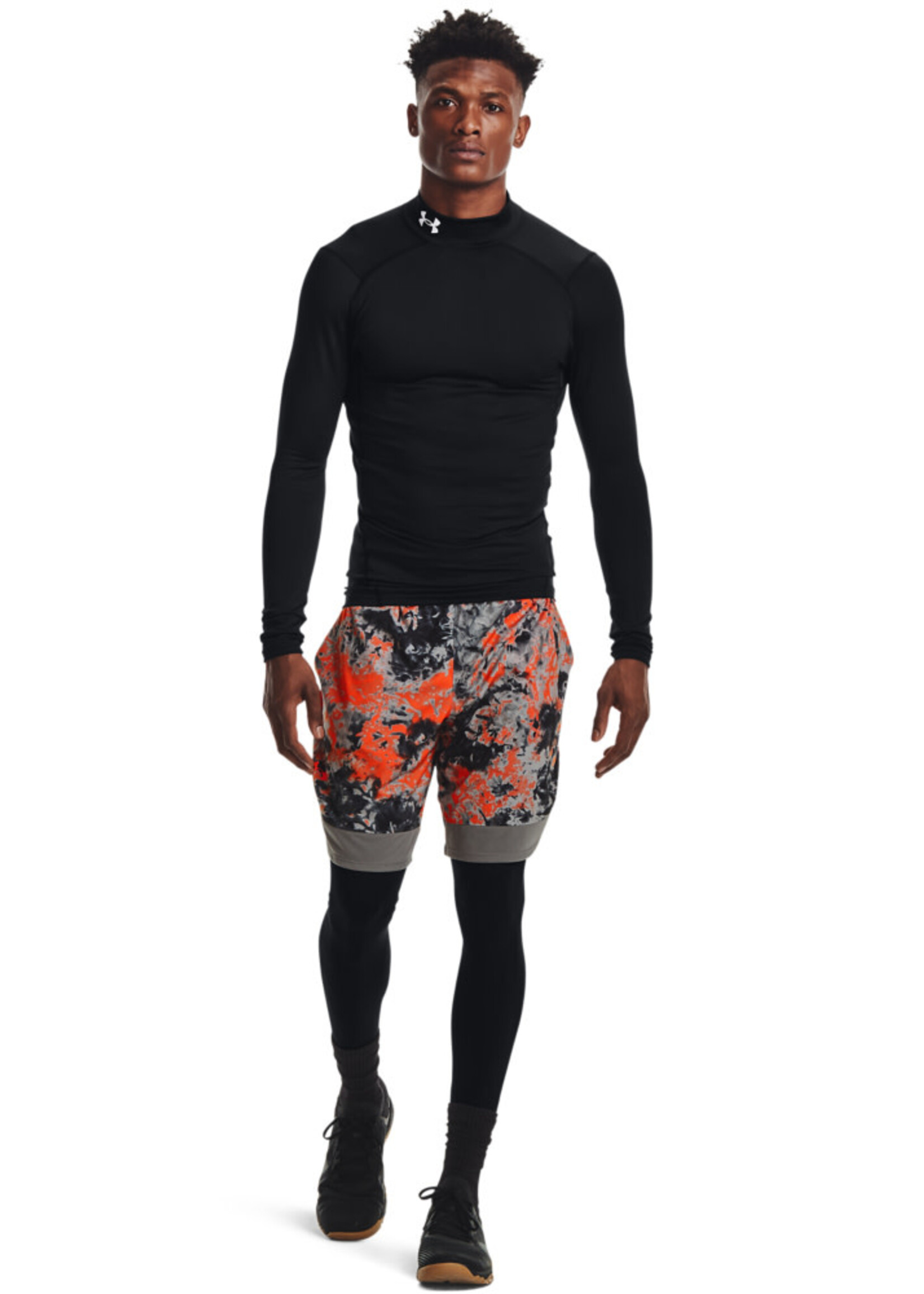 Under Armour UA CG Armour Comp Mock-Black