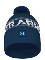Under Armour Ua Men'S Halftime Pom Beanie-Blu OSFM