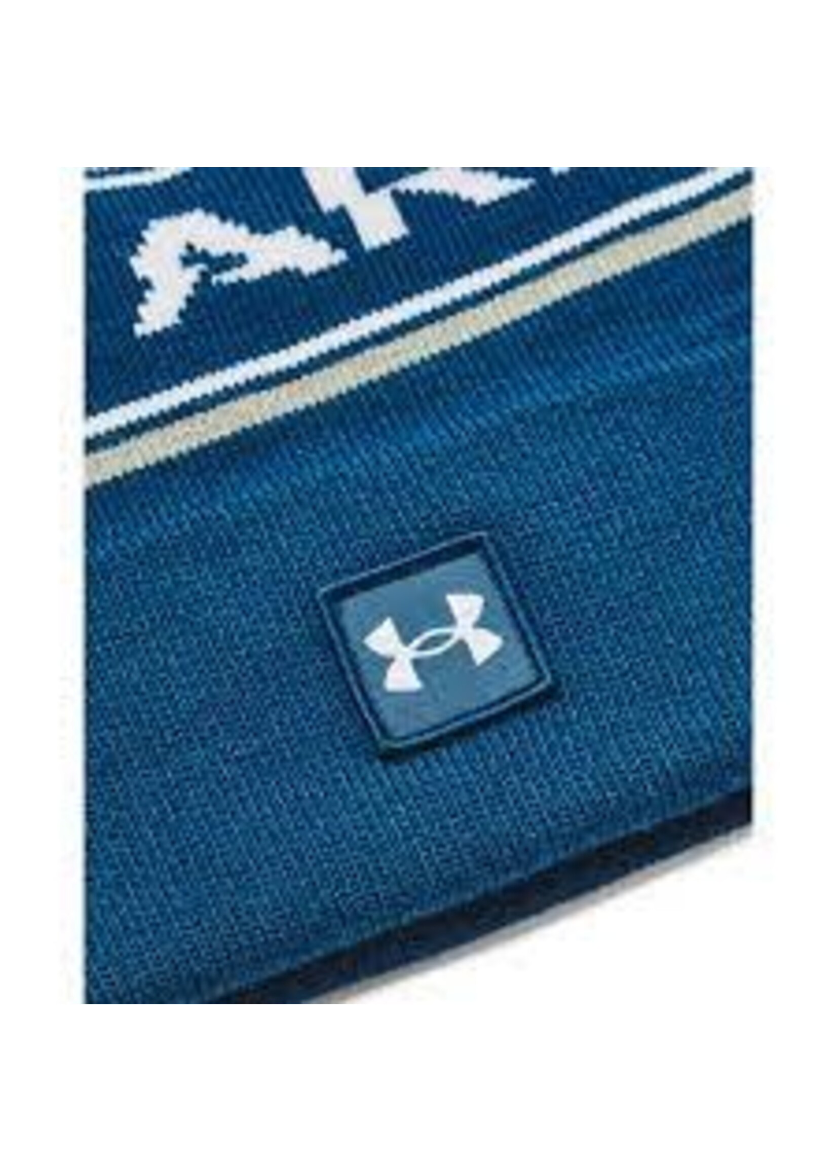 Under Armour Ua Men'S Halftime Pom Beanie-Blu OSFM
