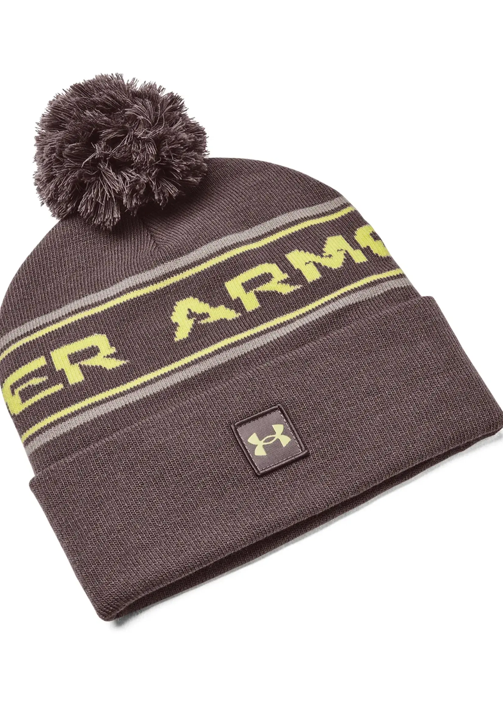 Under Armour Ua Men'S Halftime Pom Beanie-Gry OSFM