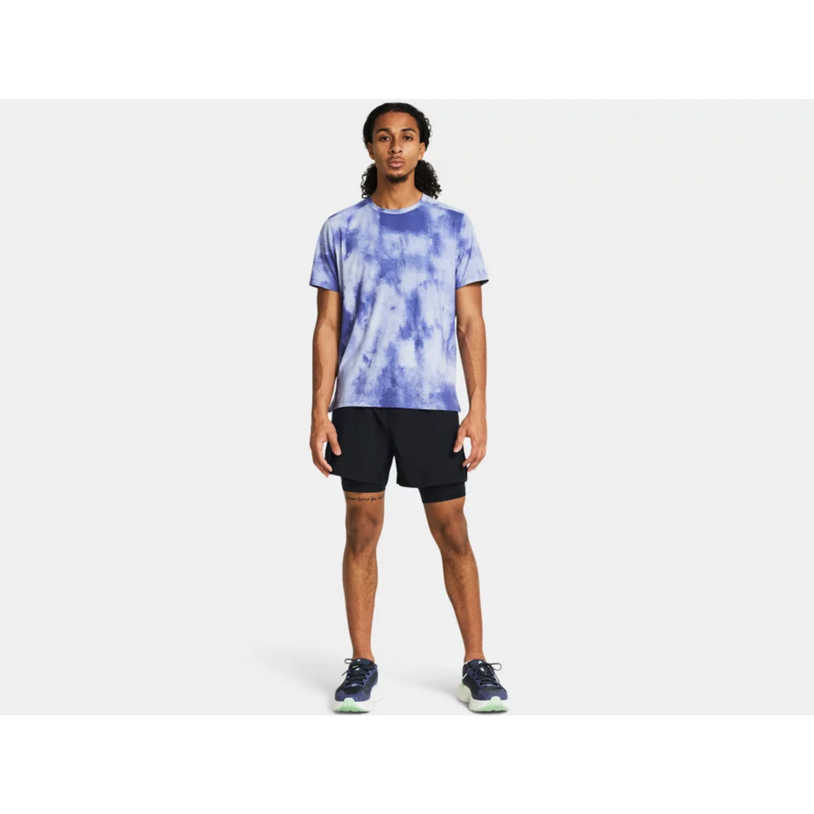 Under Armour Ua Launch 5'' 2-In-1 Shorts-Blk