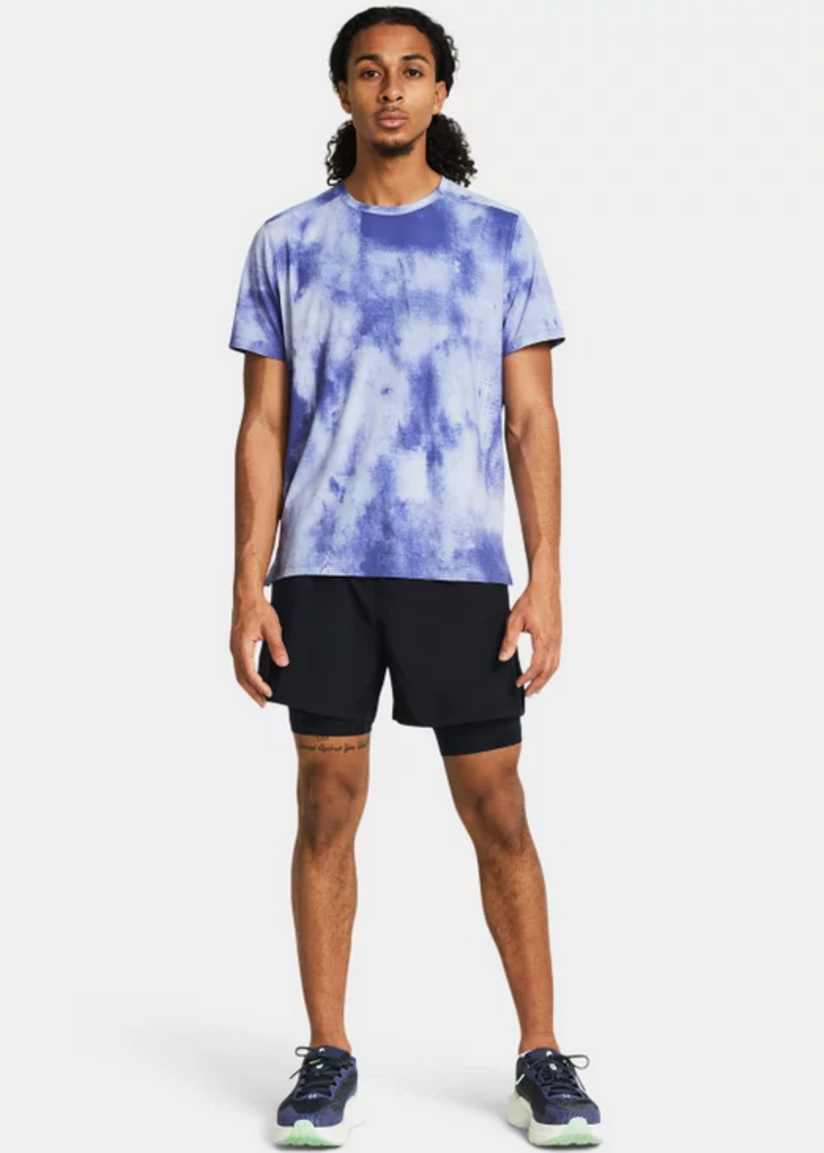 Under Armour Ua Launch 5'' 2-In-1 Shorts-Blk