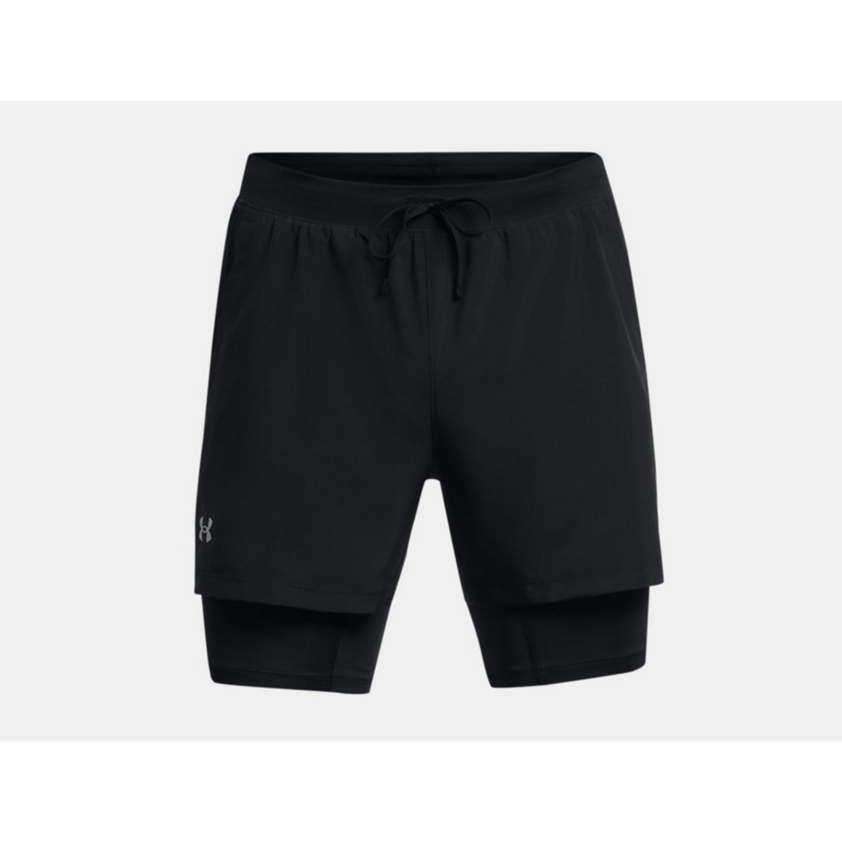 Under Armour Ua Launch 5'' 2-In-1 Shorts-Blk