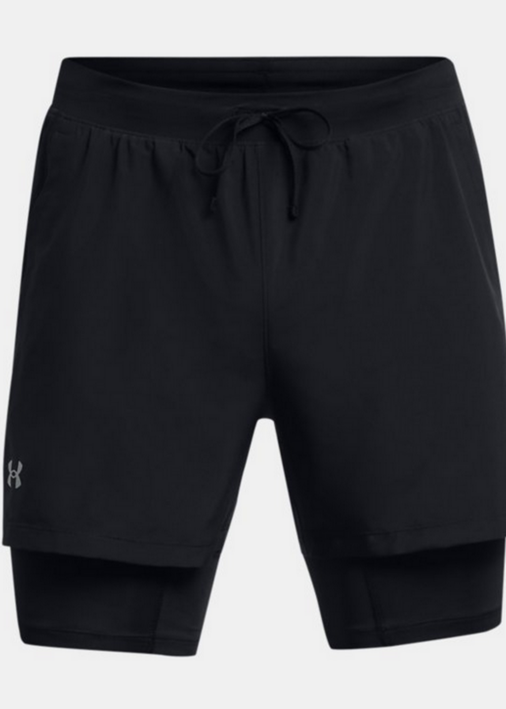 Under Armour Ua Launch 5'' 2-In-1 Shorts-Blk