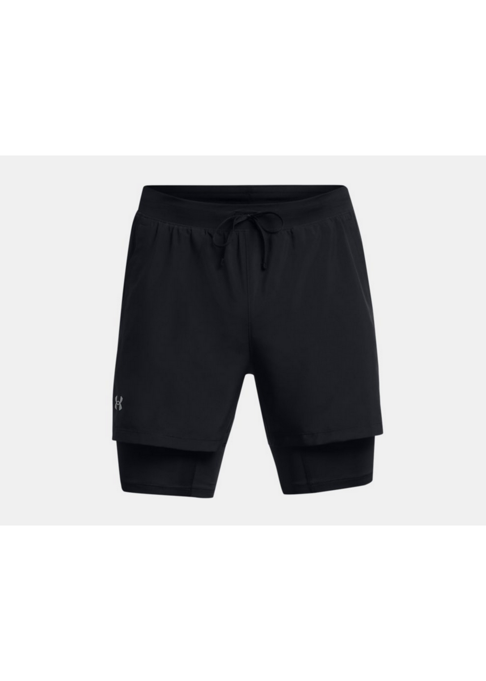 Under Armour Ua Launch 5'' 2-In-1 Shorts-Blk