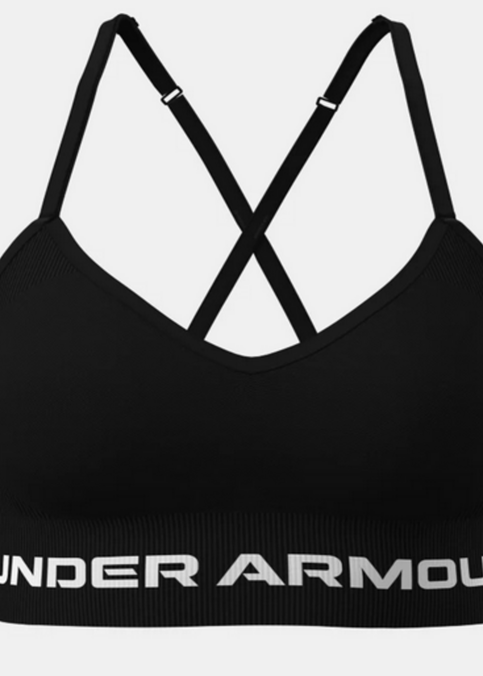 Under Armour Vanish Seamless Low Bra-Blk