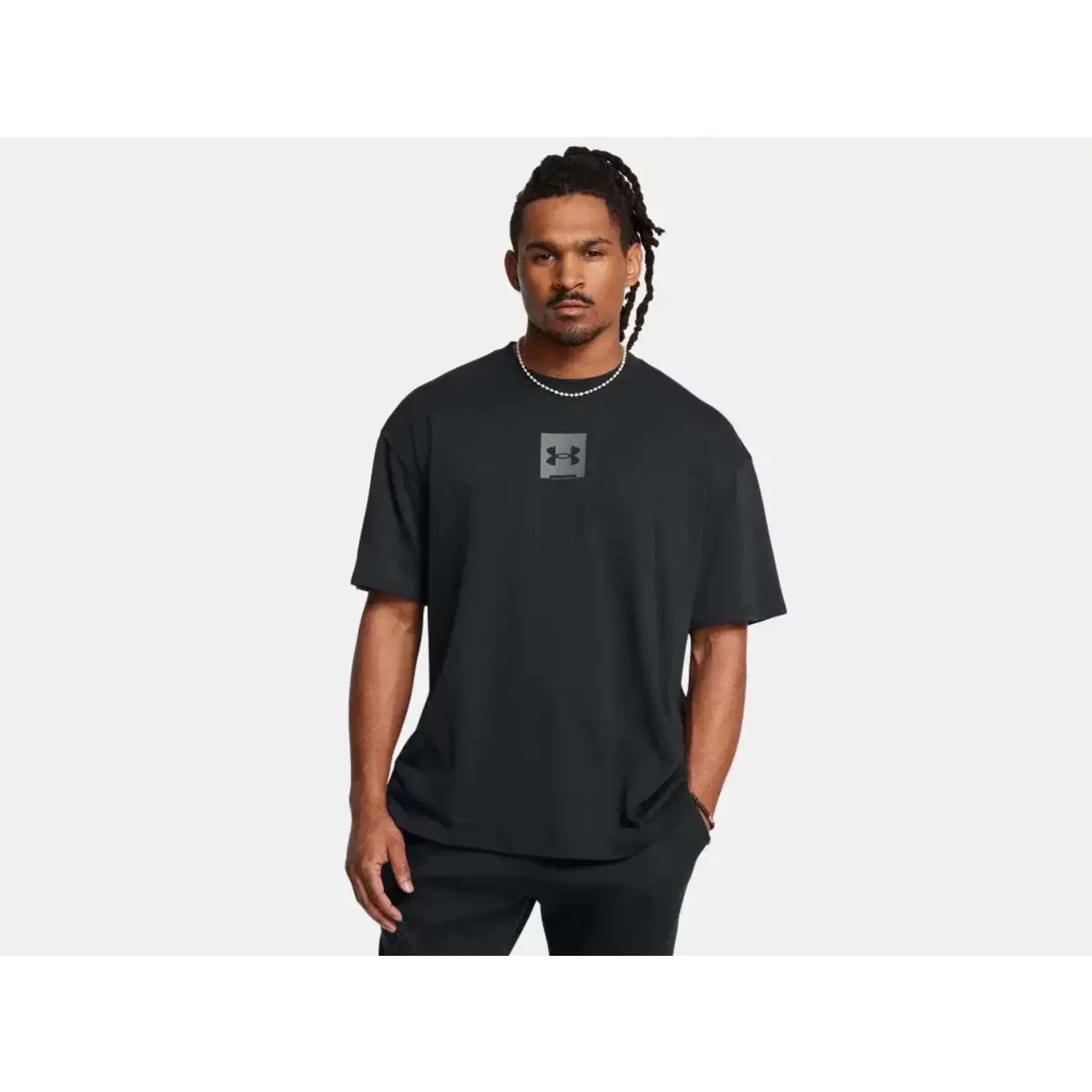 Under Armour Ua M Heavyweight Os Sm Box Ss-Blk