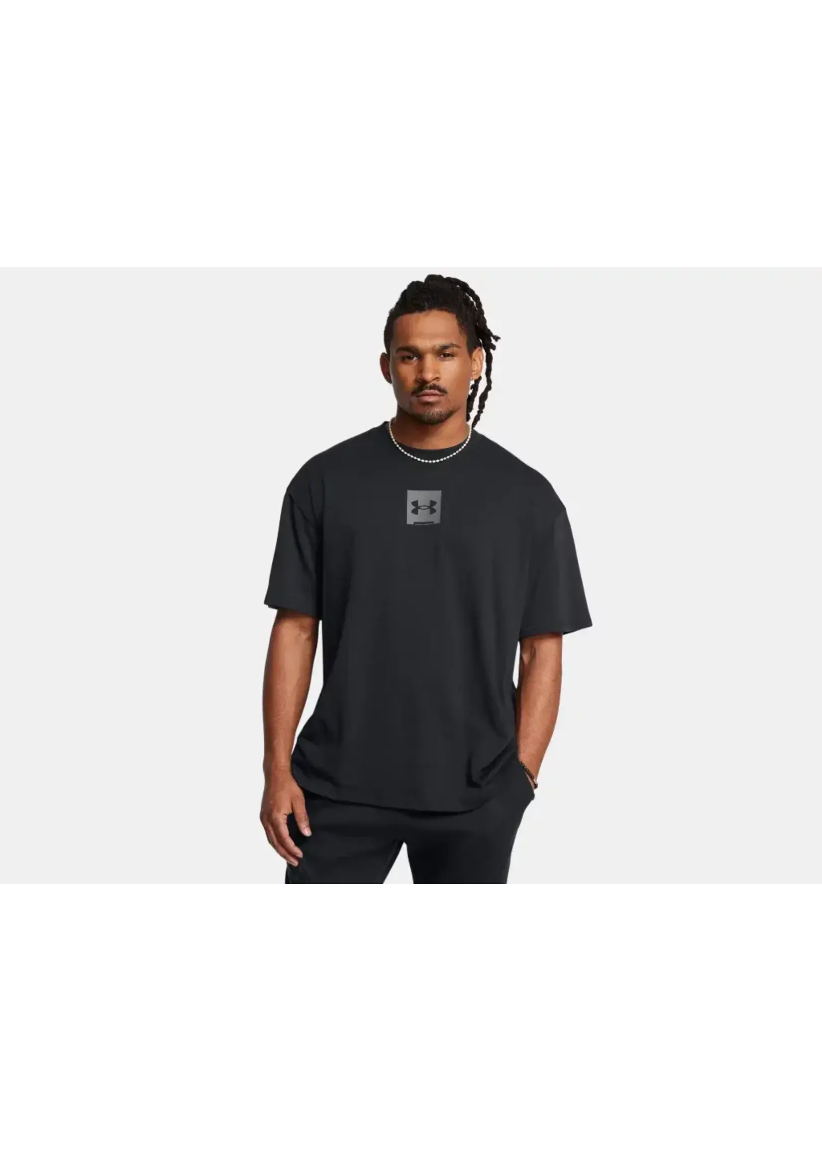 Under Armour Ua M Heavyweight Os Sm Box Ss-Blk