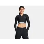 Under Armour Heatgear Rib 1/4 Zip Ls-Blk