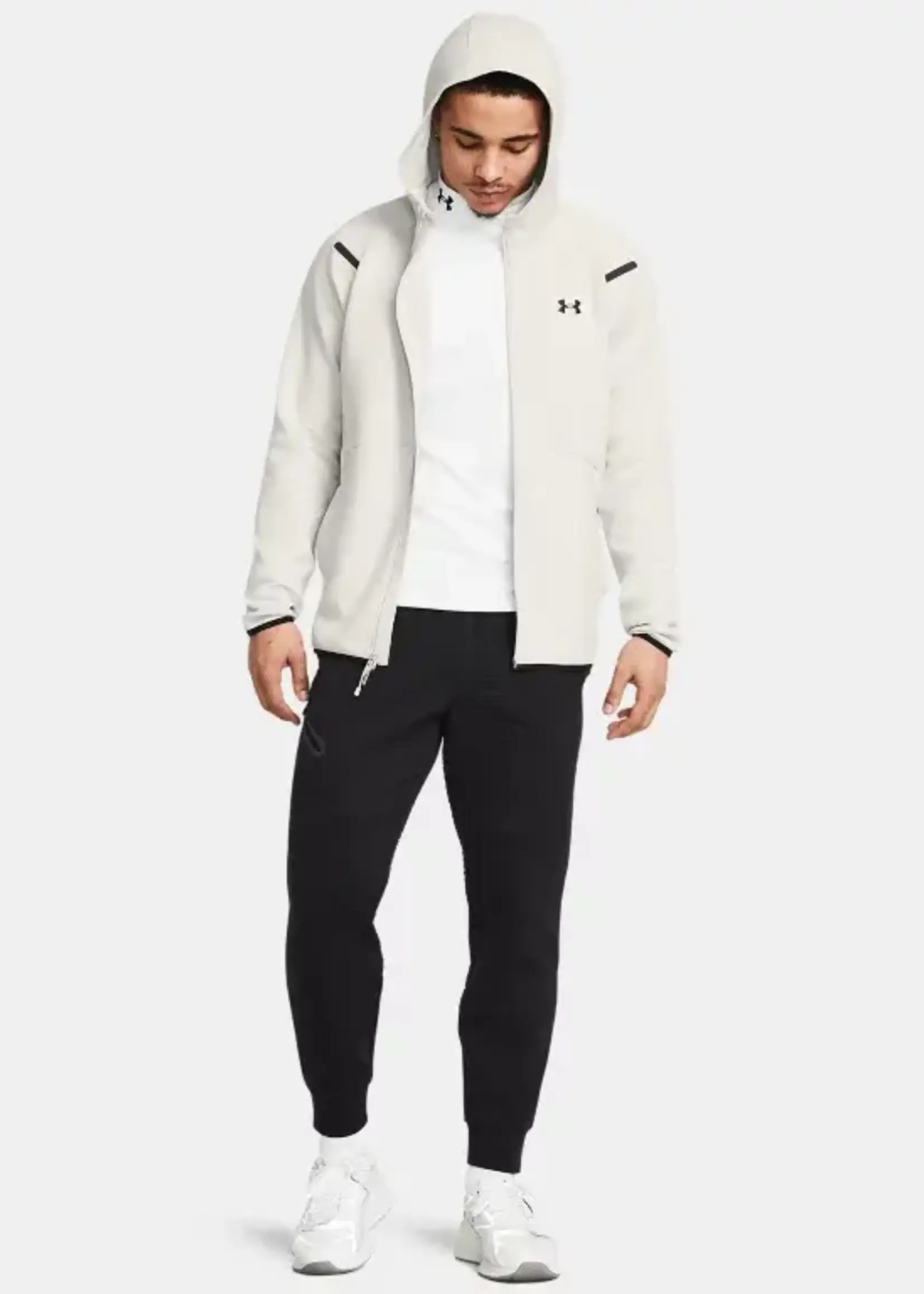 Under Armour Ua Unstoppable Fleece Fz Hd Eu-Wht
