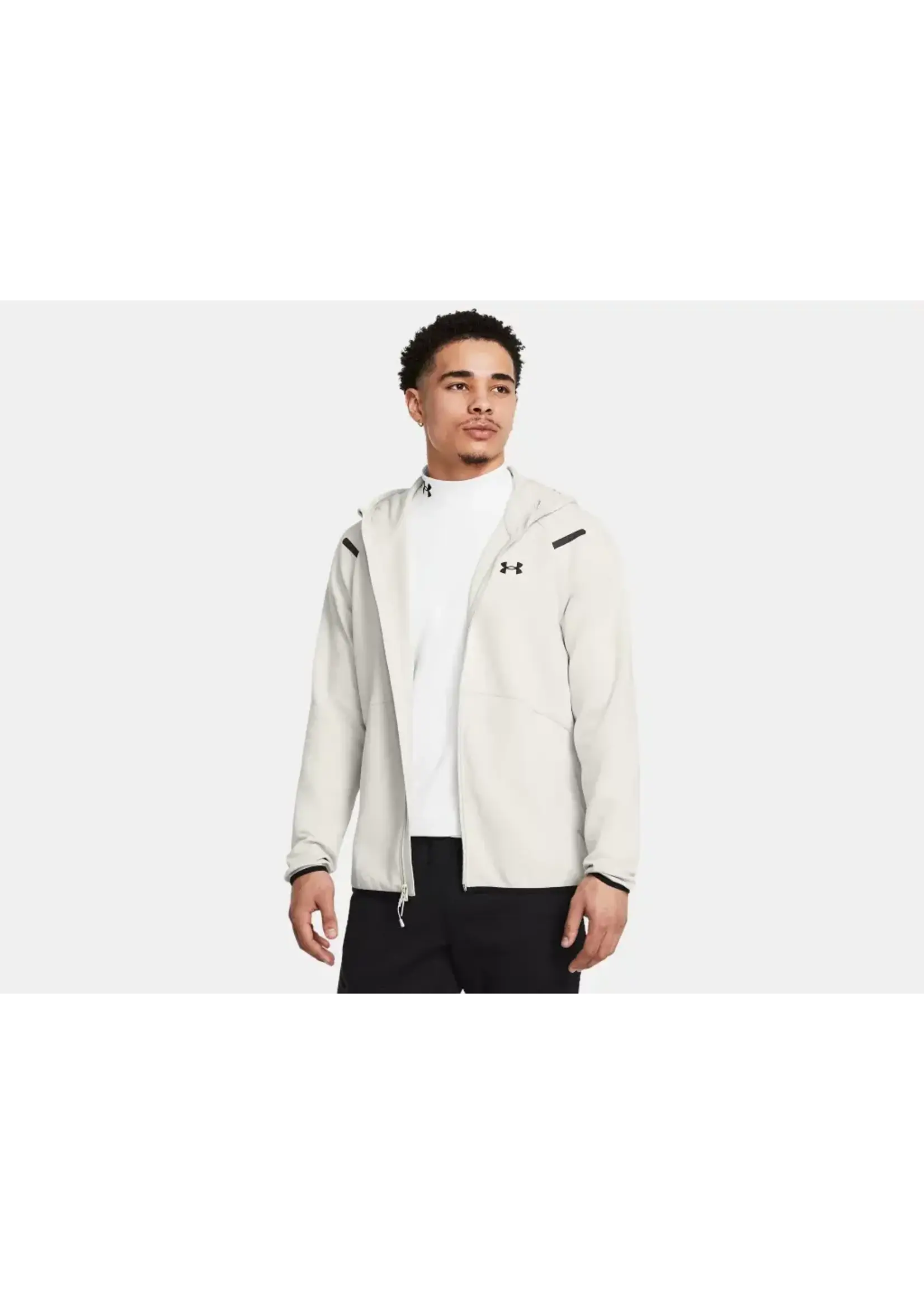 Under Armour Ua Unstoppable Fleece Fz Hd Eu-Wht