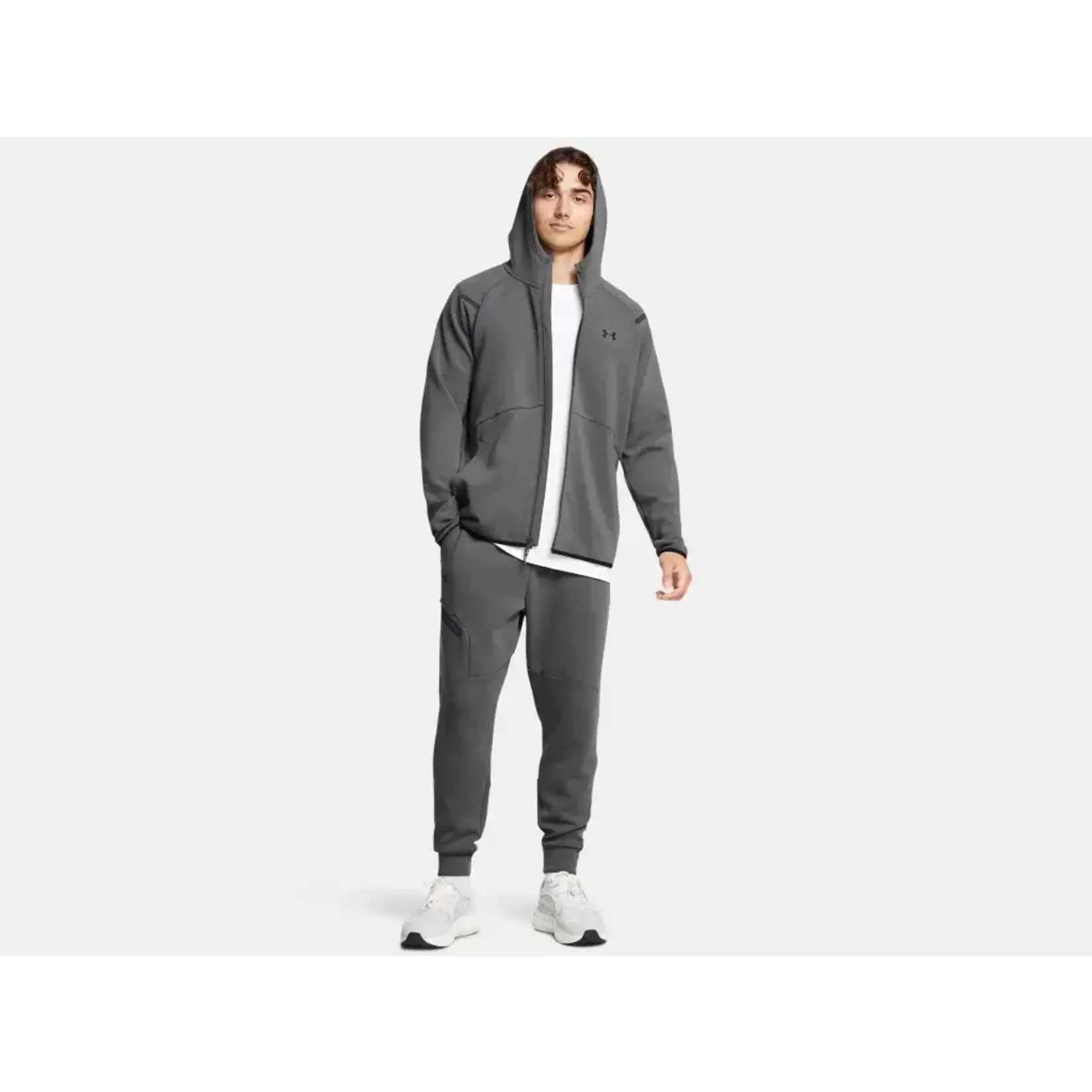 Under Armour Ua Unstoppable Fleece Fz Hd Eu-Gry