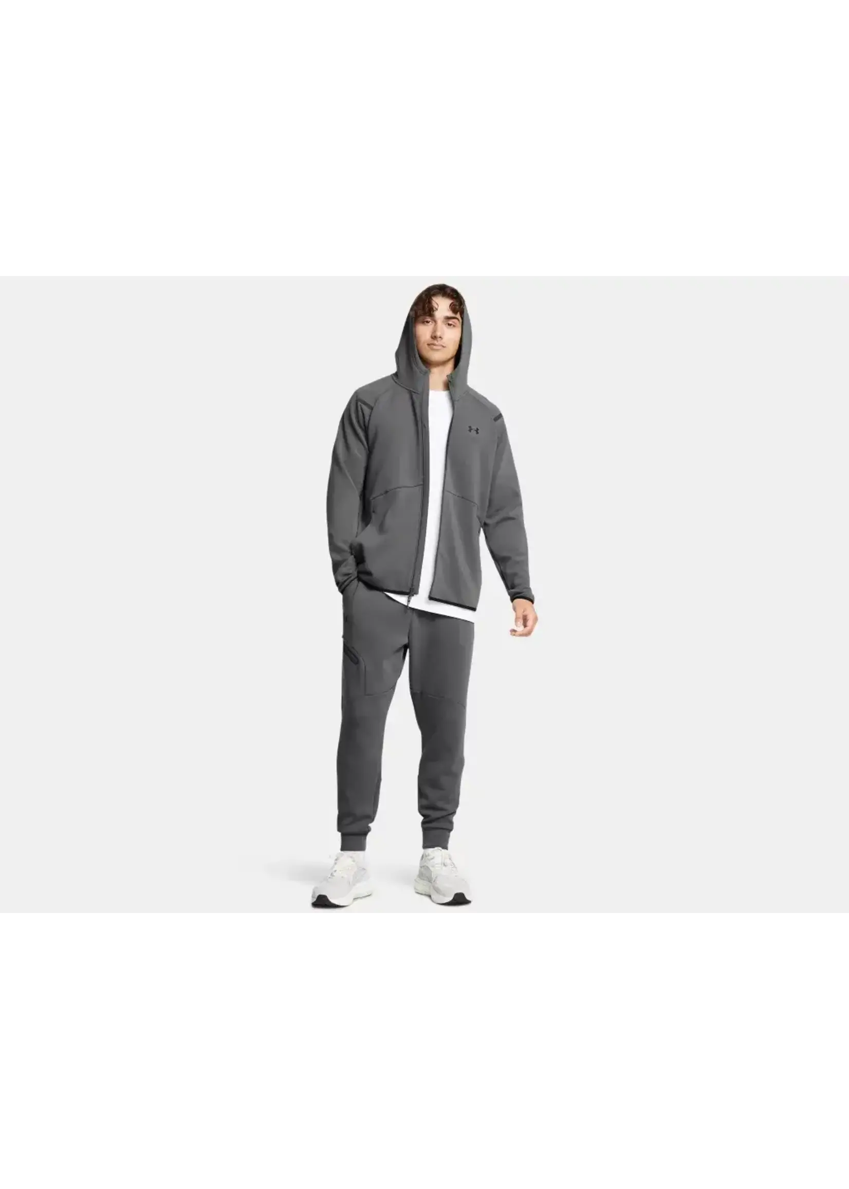 Under Armour Ua Unstoppable Fleece Fz Hd Eu-Gry