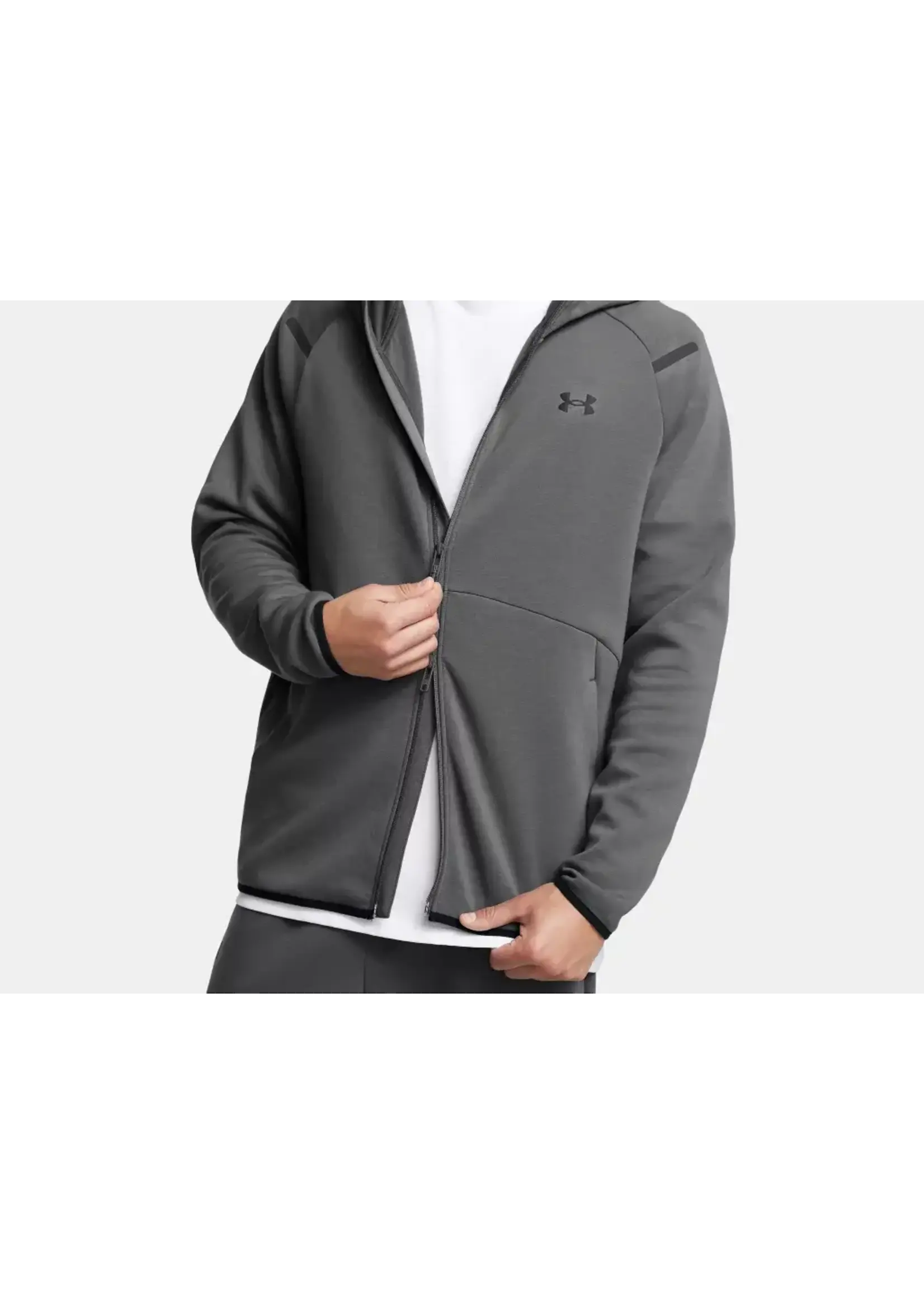 Under Armour Ua Unstoppable Fleece Fz Hd Eu-Gry