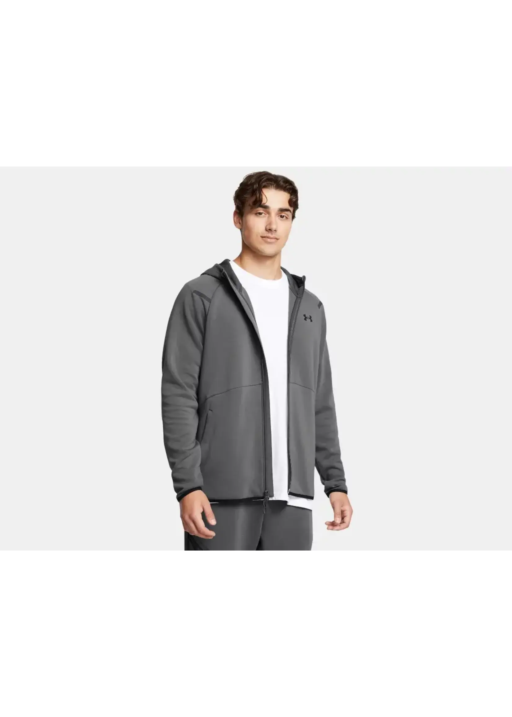 Under Armour Ua Unstoppable Fleece Fz Hd Eu-Gry