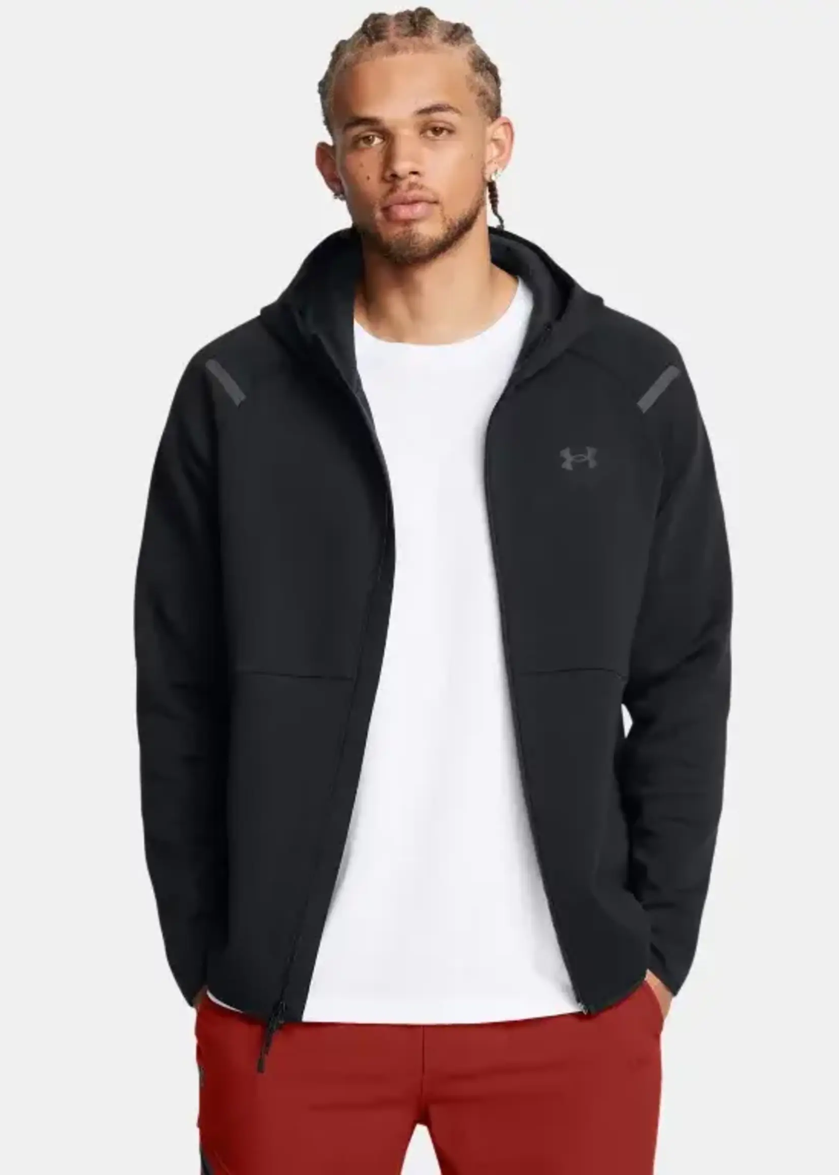 Under Armour Ua Unstoppable Fleece Fz Hoodie Eu-Blk
