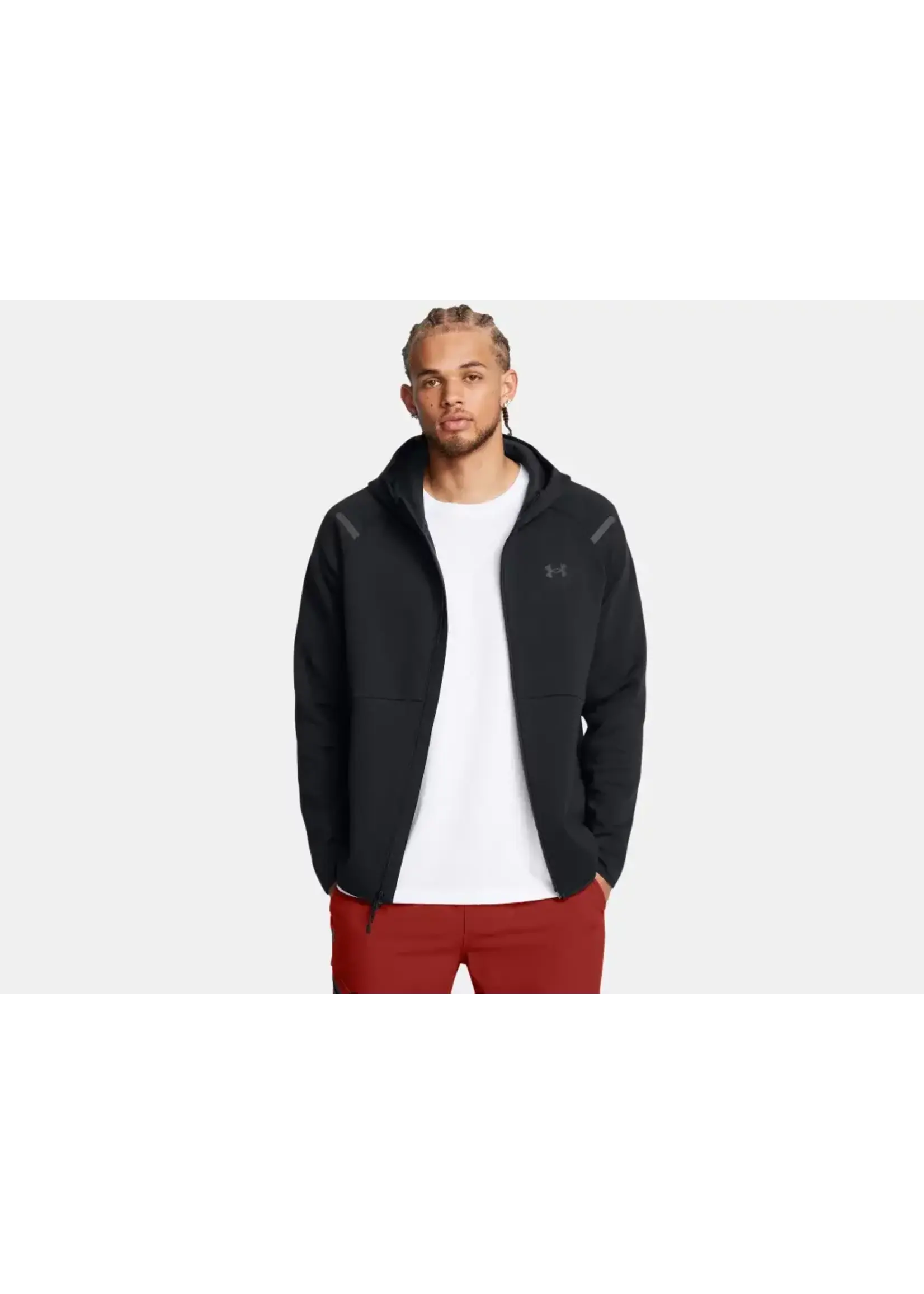 Under Armour Ua Unstoppable Fleece Fz Hoodie Eu-Blk