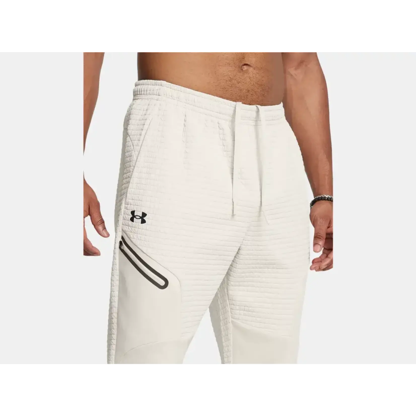 Under Armour Ua Unstoppable Flc Grid jogger-Wht