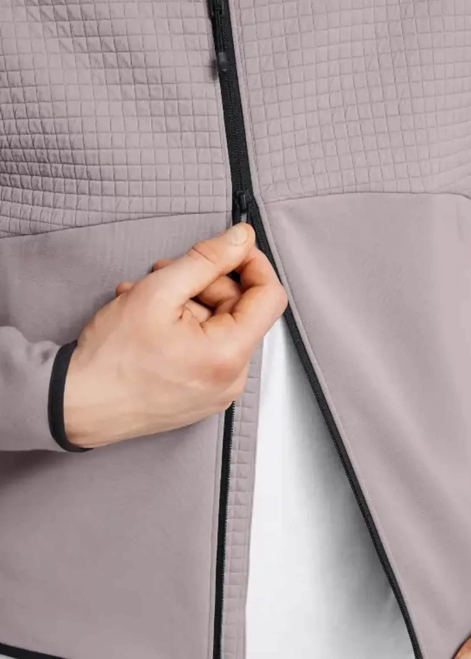 Under Armour Ua Unstoppable Flc Grid Fz-Gry