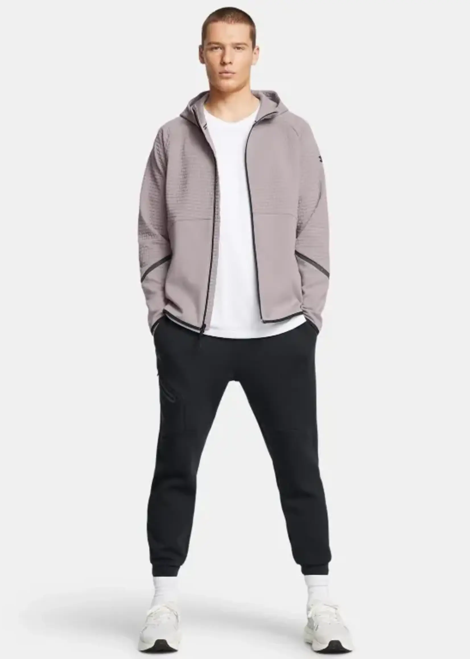 Under Armour Ua Unstoppable Flc Grid Fz-Gry