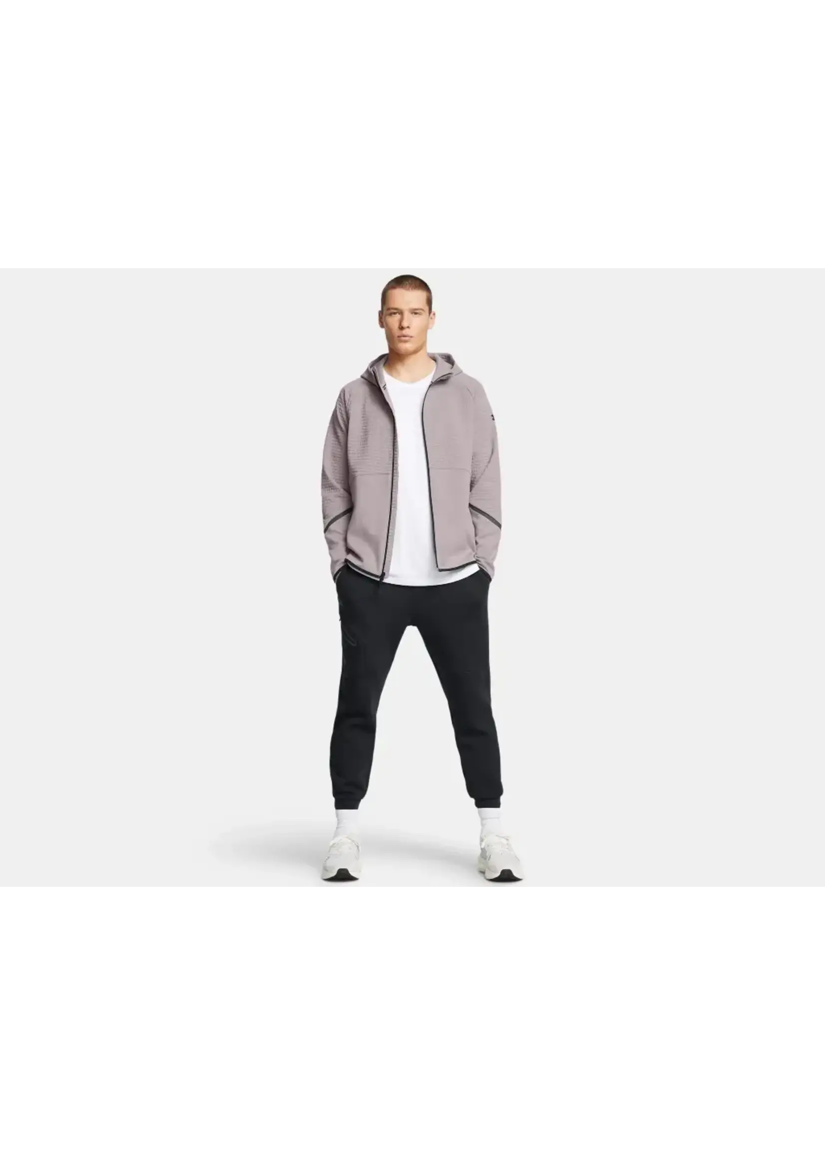 Under Armour Ua Unstoppable Flc Grid Fz-Gry