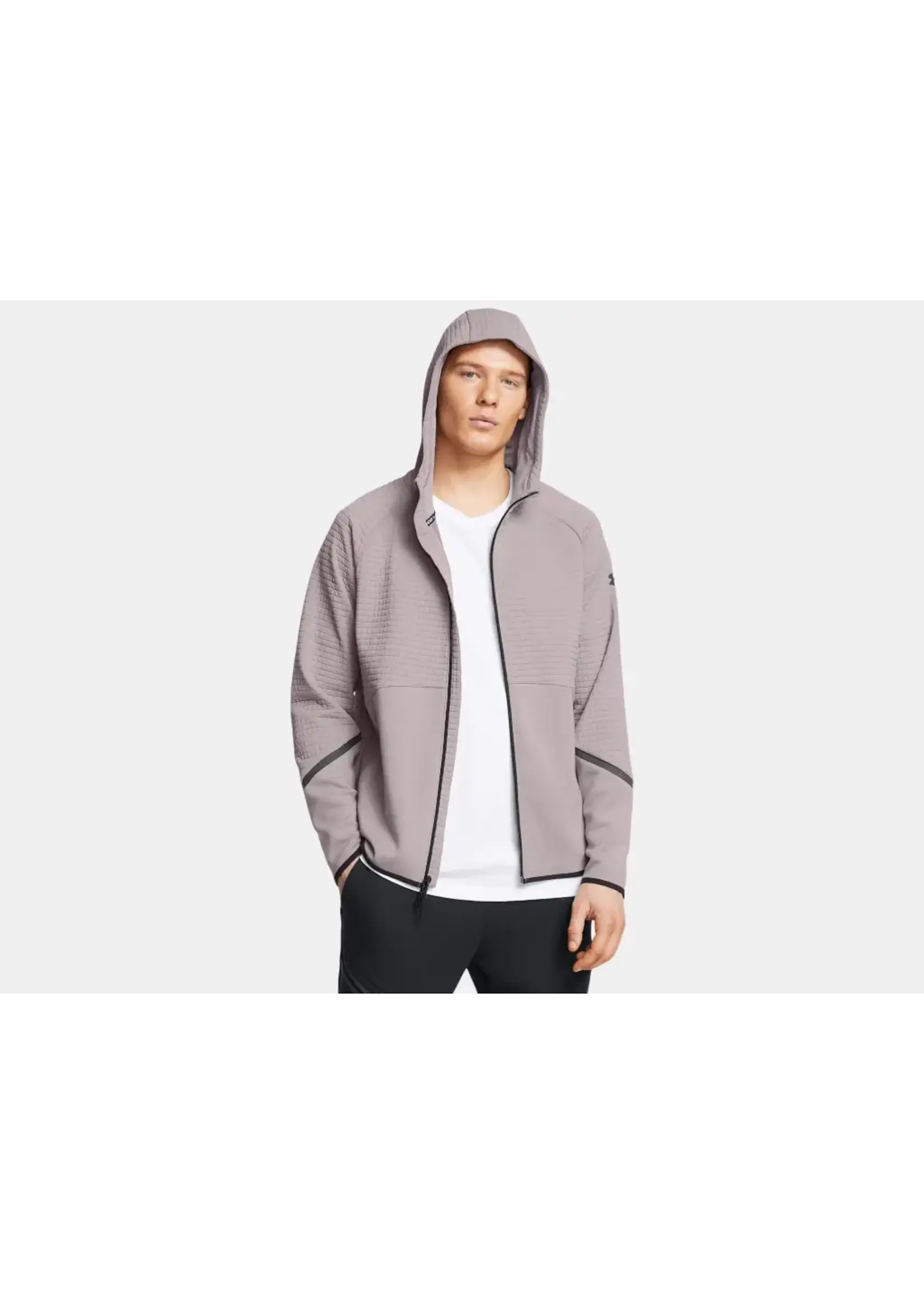 Under Armour Ua Unstoppable Flc Grid Fz-Gry