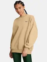 Under Armour Ua Icon heavyweight Fleece Oversized Crew-Brn