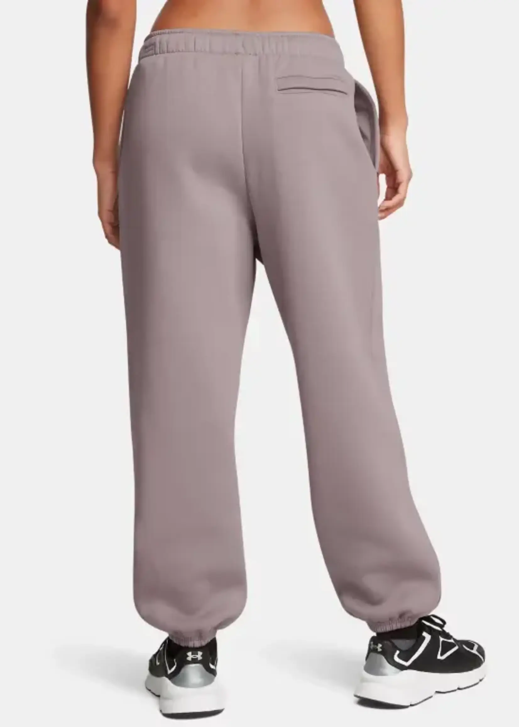 Under Armour Ua Icon Fleece Oversized Women Pant-Gry