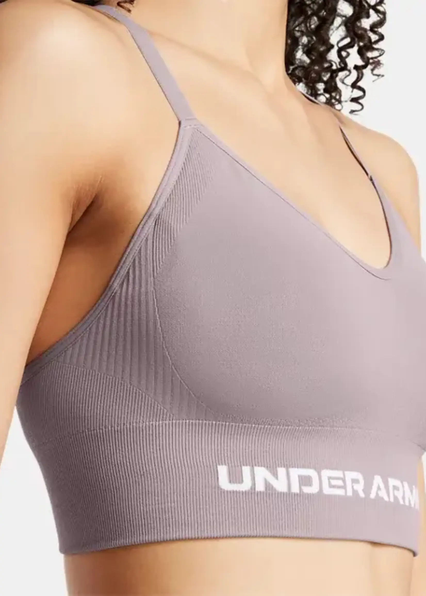 Under Armour Vanish Seamless Low Bra-Gry 015