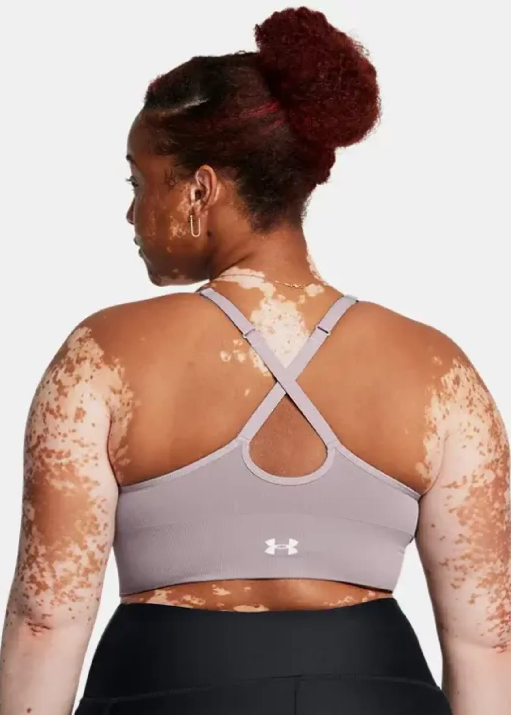 Under Armour Vanish Seamless Low Bra-Gry 015