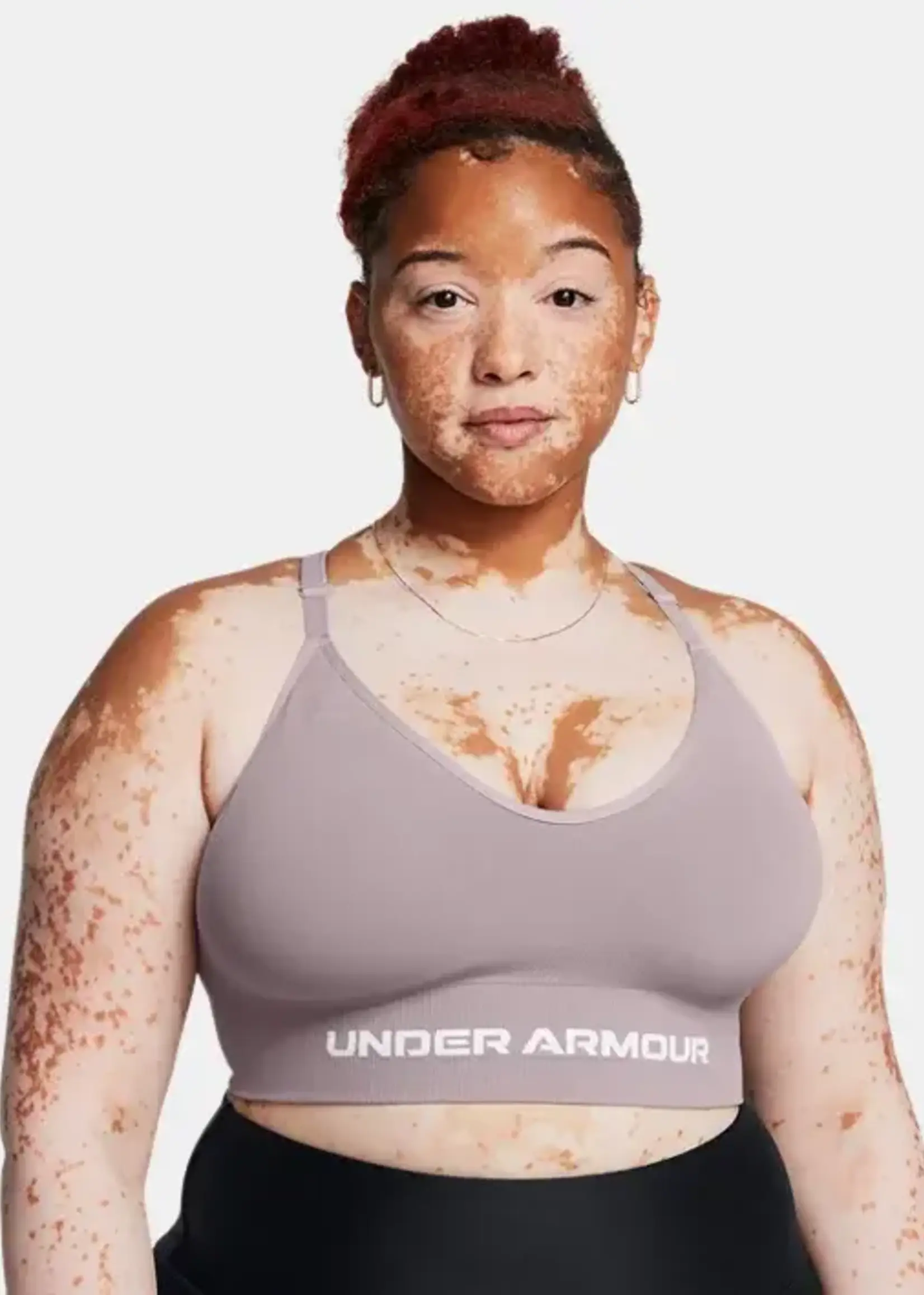 Under Armour Vanish Seamless Low Bra-Gry 015
