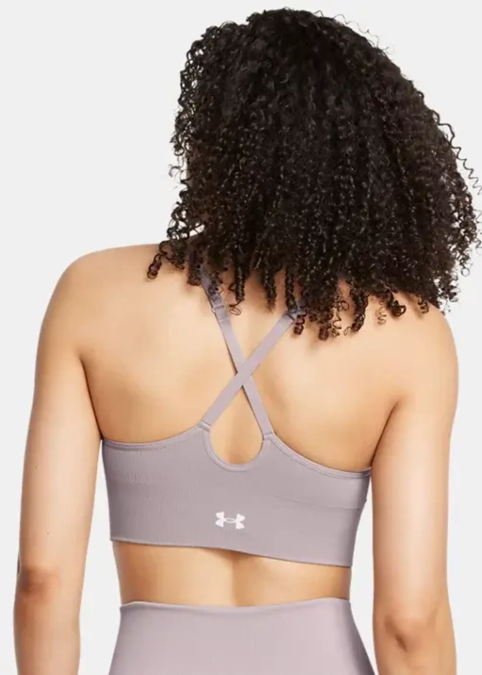 Under Armour Vanish Seamless Low Bra-Gry 015