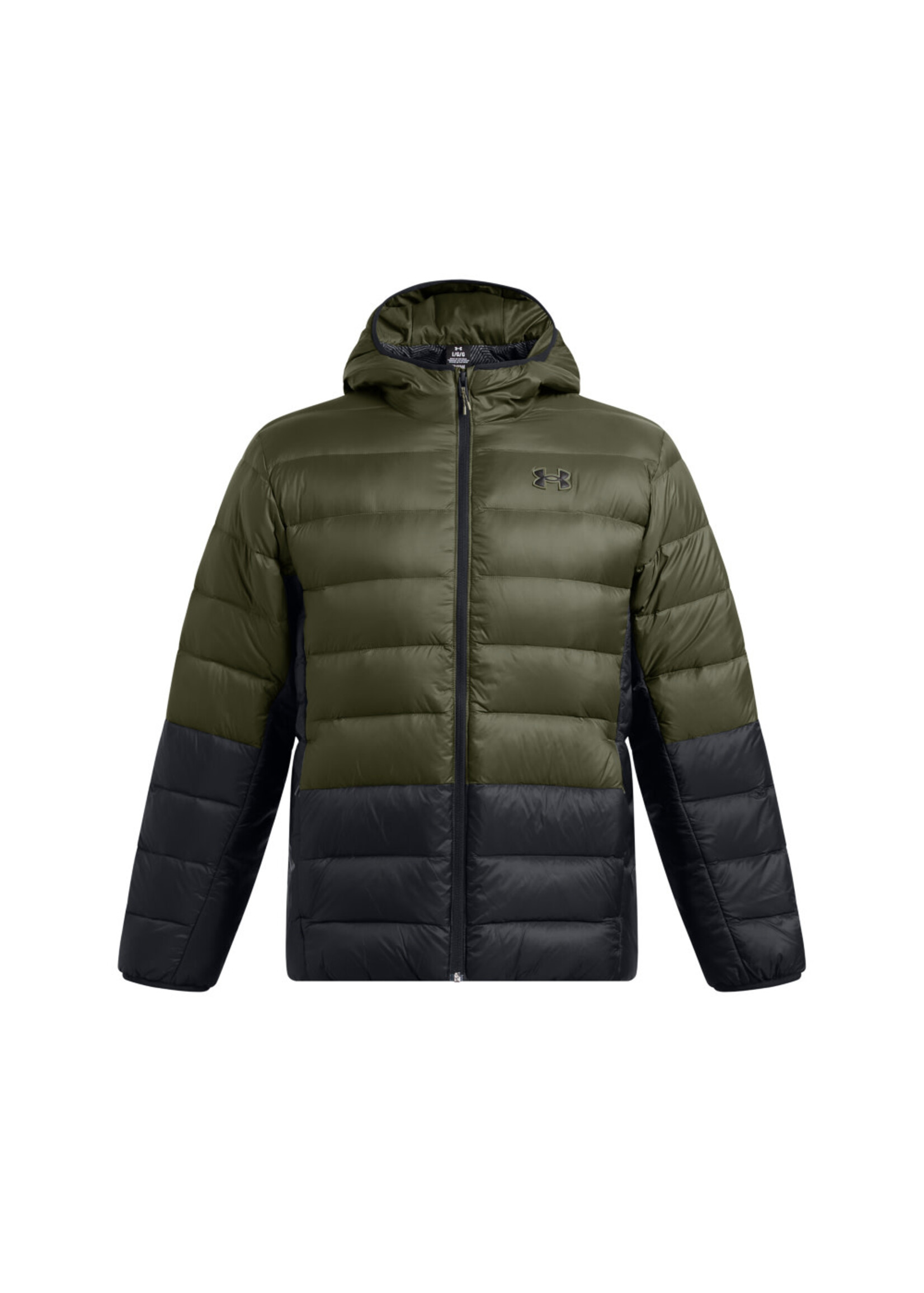 Under Armour Legend Down Hooded Jacket-Grn