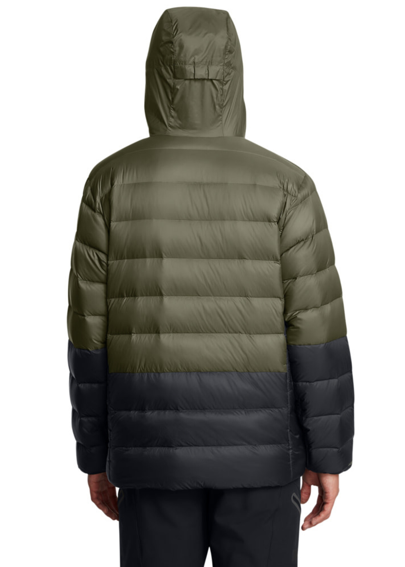 Under Armour Legend Down Hooded Jacket-Grn