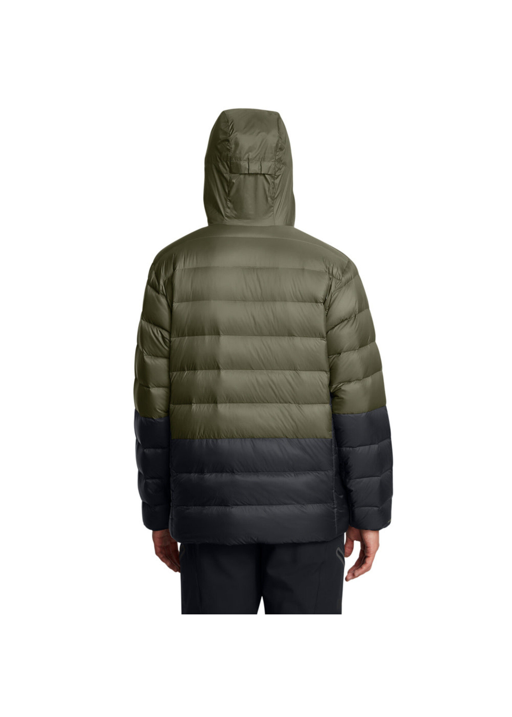 Under Armour Legend Down Hooded Jacket-Grn