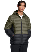 Under Armour Legend Down Hooded Jacket-Grn