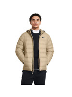 Under Armour Legend Down Hooded Jacket-Brn