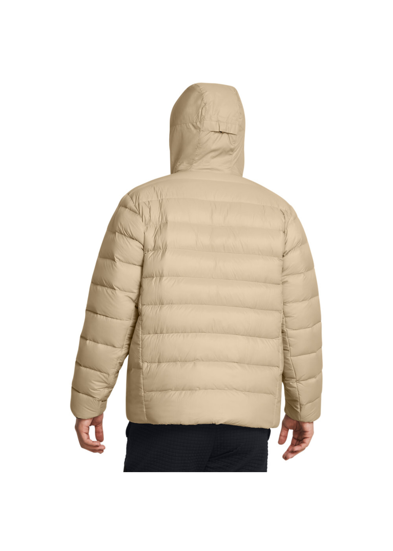 Under Armour Legend Down Hooded Jacket-Brn
