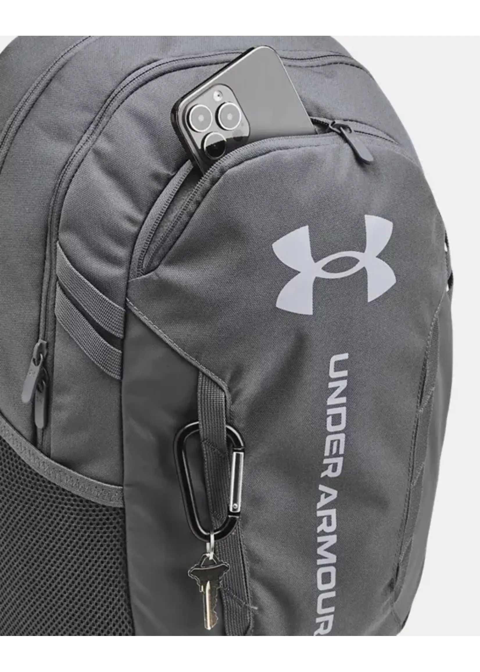 Under Armour Ua Hustle 6.0 Backpack-Gry 025