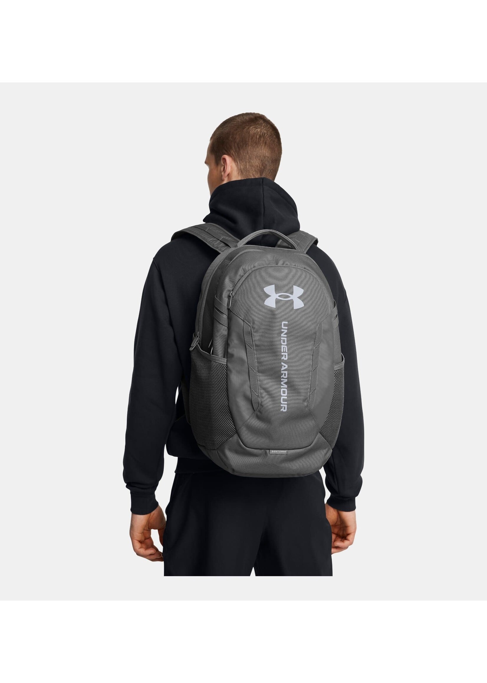 Under Armour Ua Hustle 6.0 Backpack-Gry 025