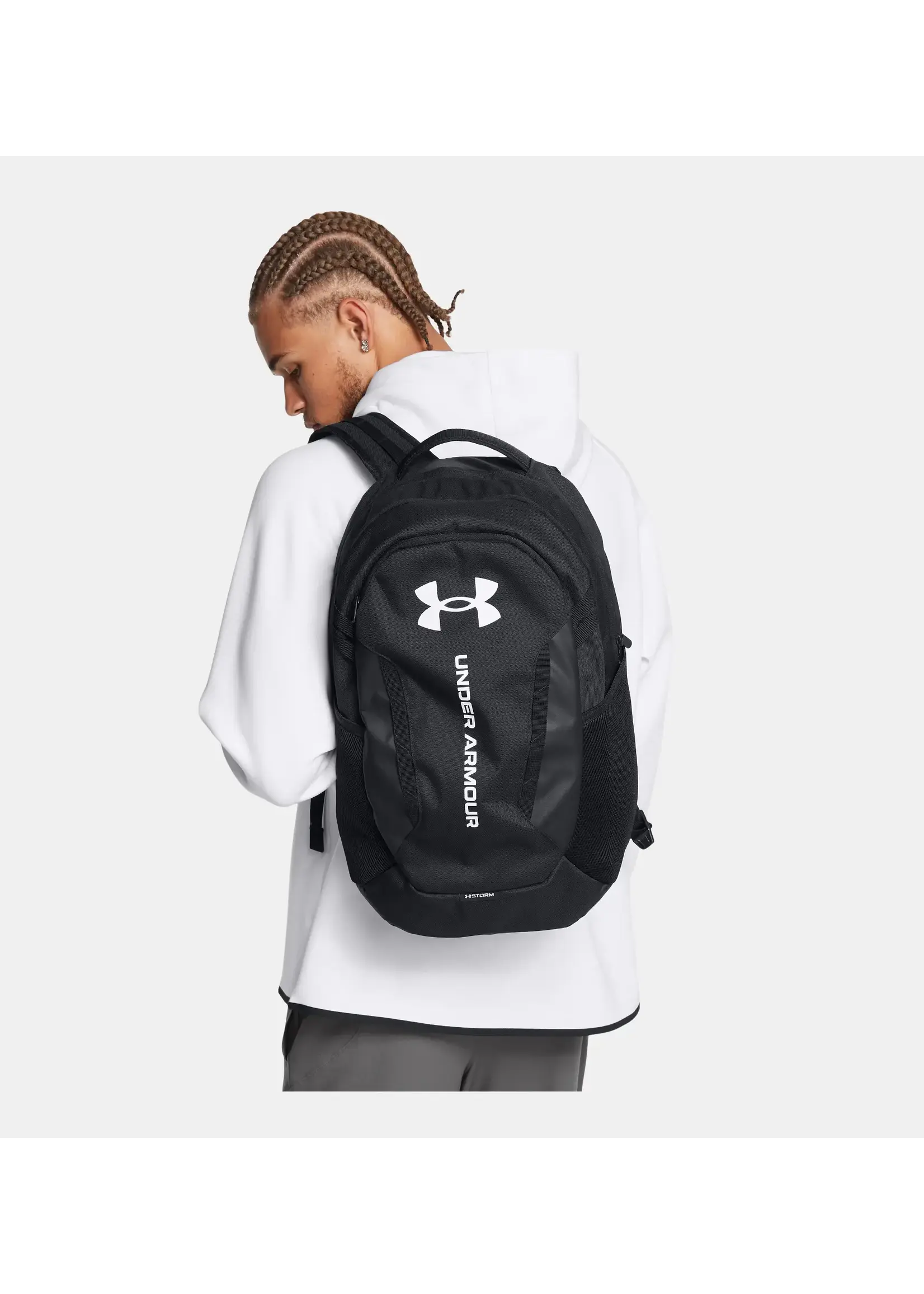 Under Armour Ua Hustle 6.0 Backpack-Blk