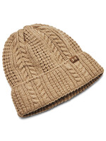 Under Armour W Halftime Cable Knit Beanie-Brn