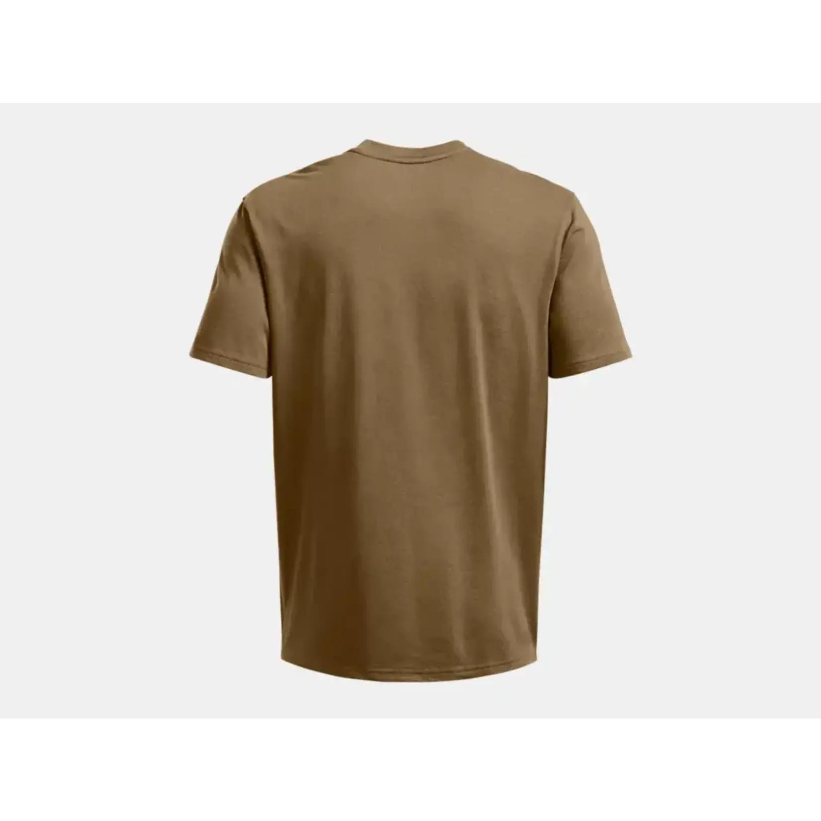 Under Armour Men's UA Logo Embroidered Heavyweight Short Sleeve - BRWN