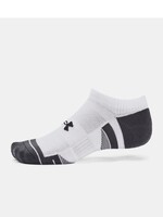 Under Armour Heatgear Tech No Show 3pk-WHT LG