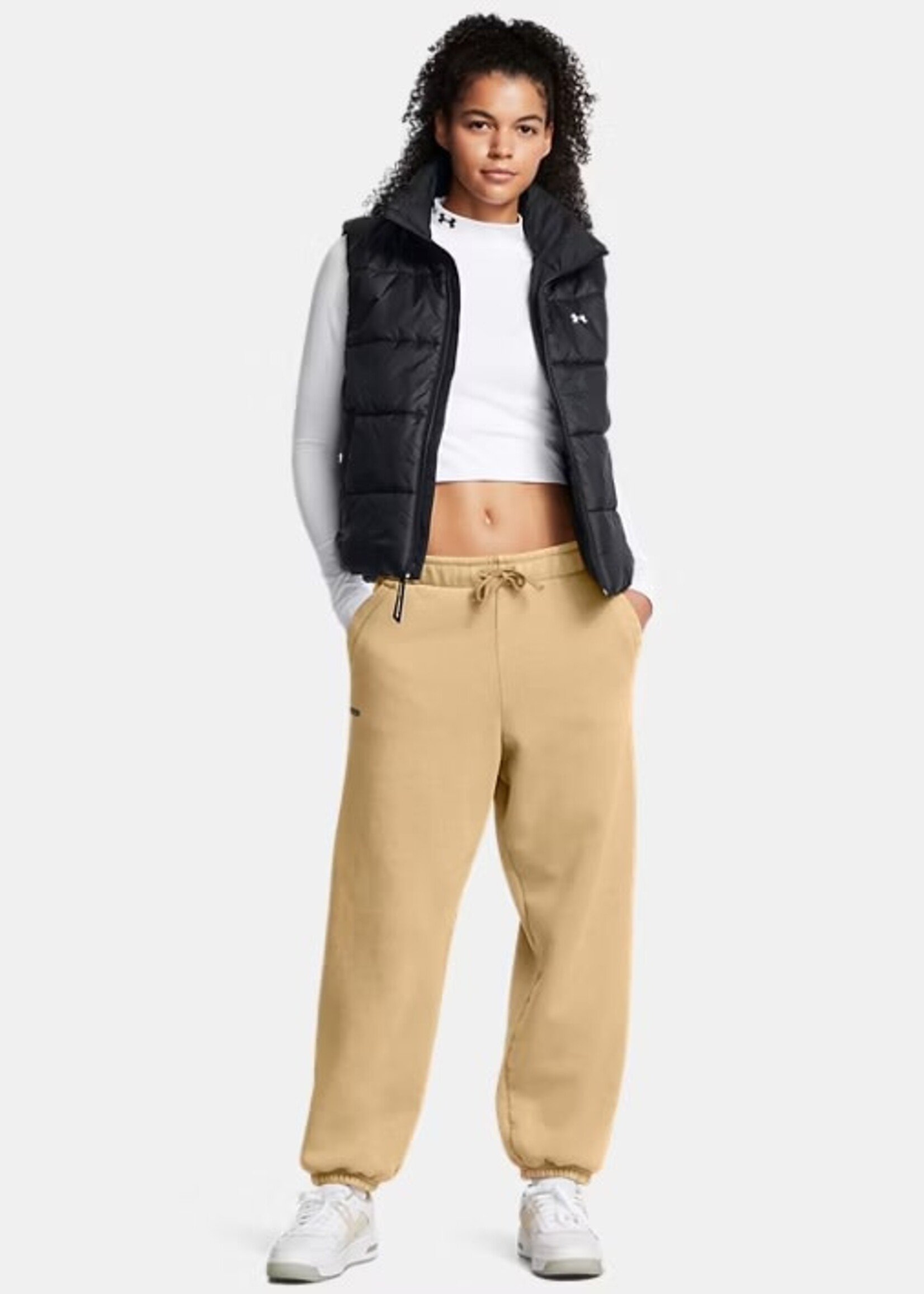 Under Armour Ua Icon heavyweight Fleece Oversized Pant-Brn