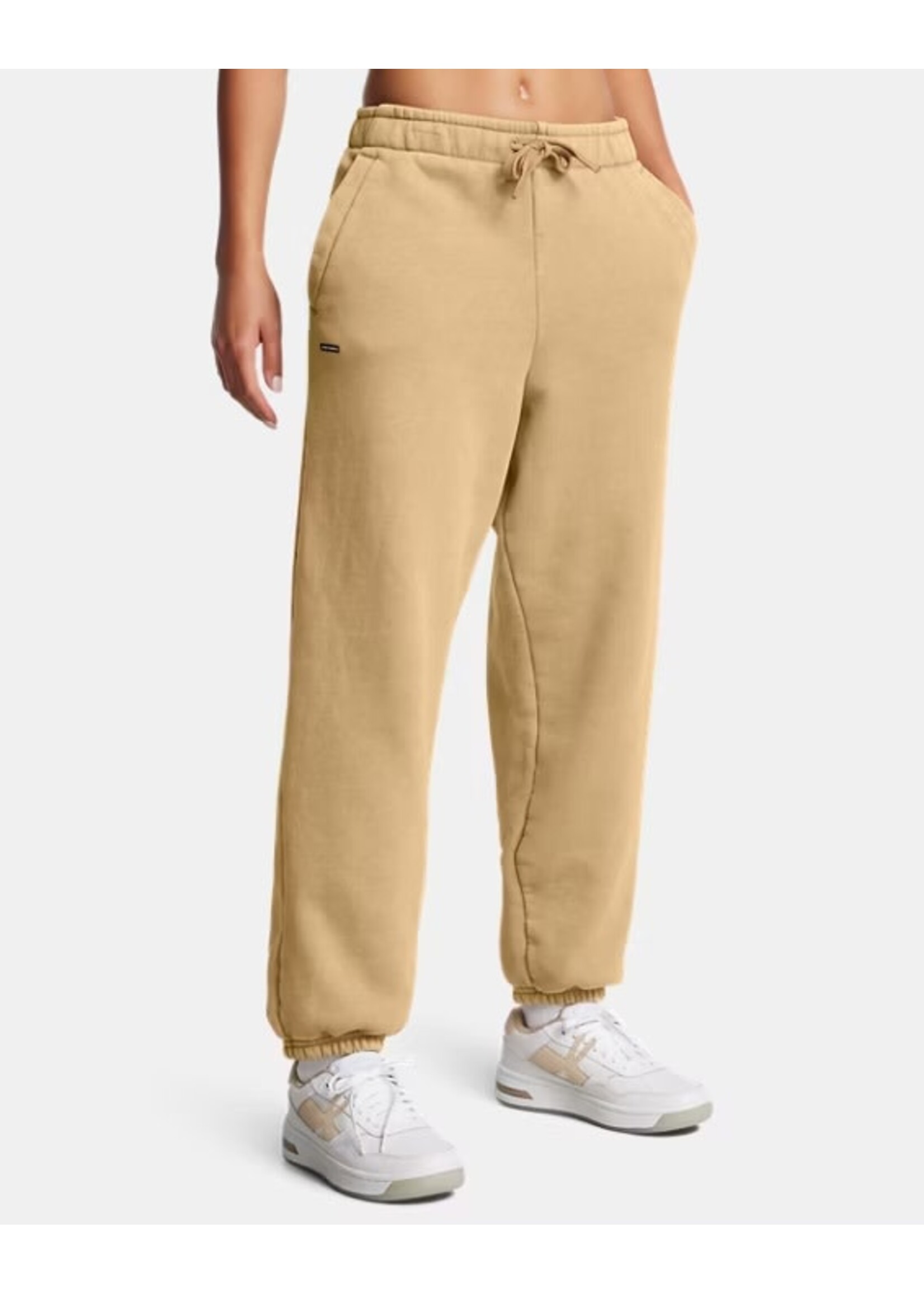 Under Armour Ua Icon heavyweight Fleece Oversized Pant-Brn