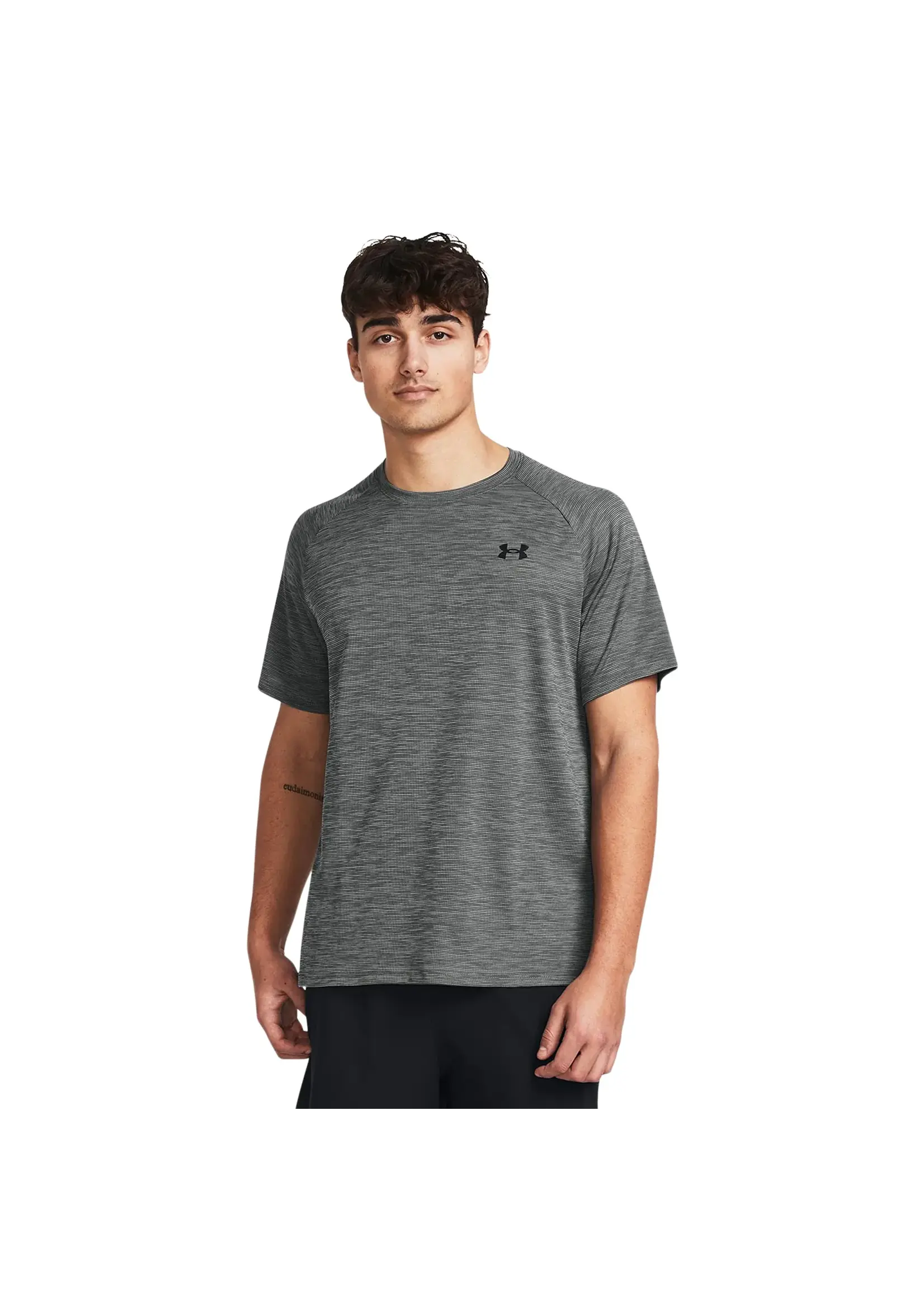 Under Armour Ua Tech Textured Ss-Gry 025