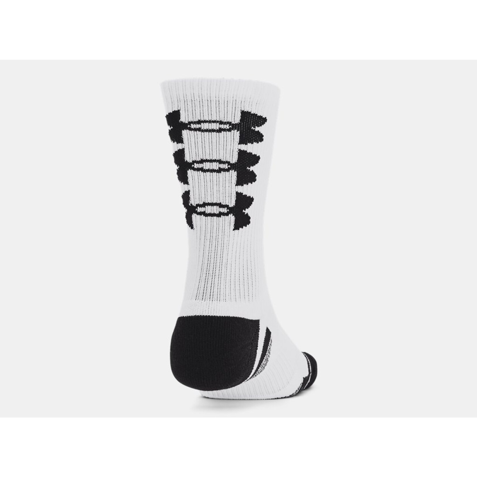 Under Armour UA Performance Tech Crew Socks 3P - WHT MD