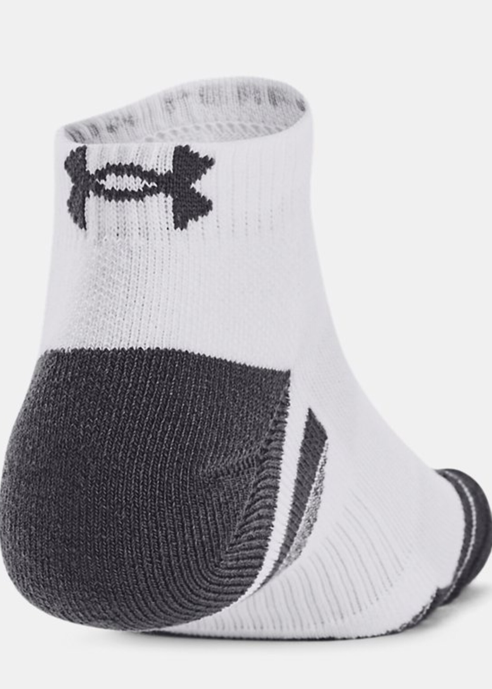 Under Armour UA Performance Tech Low Cut-WHT-LG